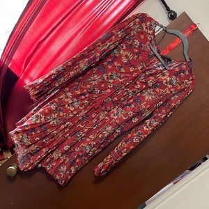 Red romper